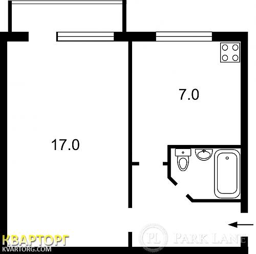 продам 1-комнатную квартиру. Киев,   Гоголевская - фото 2