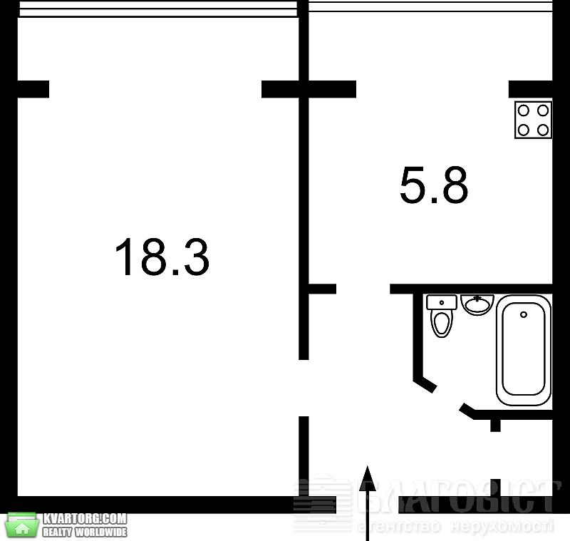Sell 1-room apartment. Киев,  Липковского — photo 2
