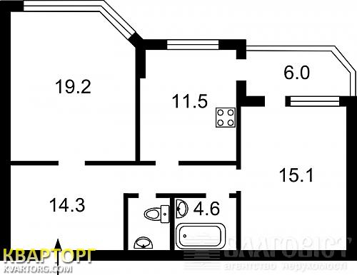 Sell 2-room apartment. Киев, Елены Пчелки — photo 3
