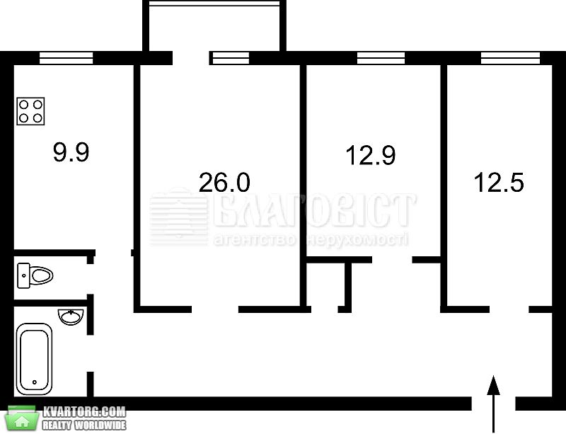 Sell 3-room apartment. Киев,  Московская — photo 3