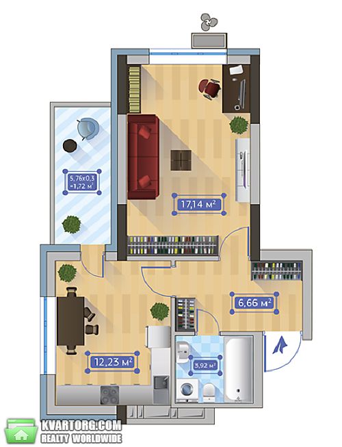 Sell 1-room apartment. Киев,  Шолуденко — photo 4