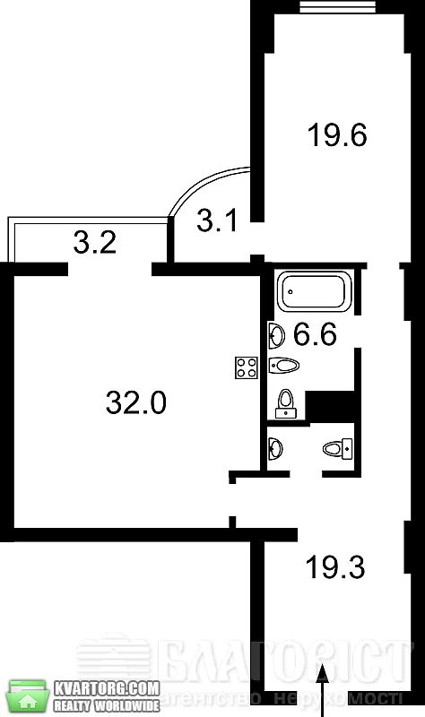 Sell 2-room apartment. Киев,  Златоустовская — photo 4