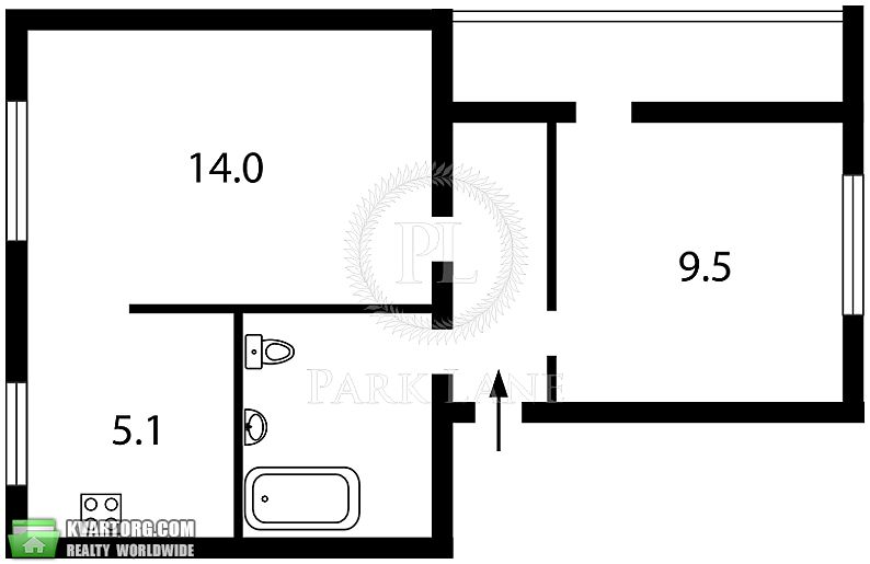 Sell 2-room apartment. Киев, бульвар ярослава гашека — photo 9
