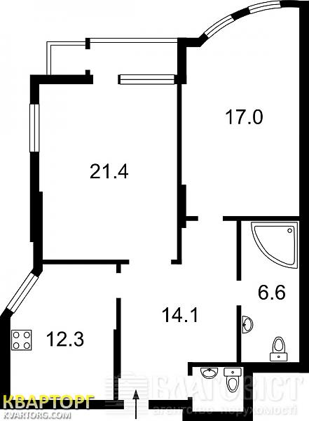 Sell 2-room apartment. Киев,  Григоренко пр — photo 2
