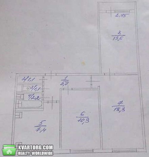 Sell 2-room apartment. Киев,  Наумова — photo 2