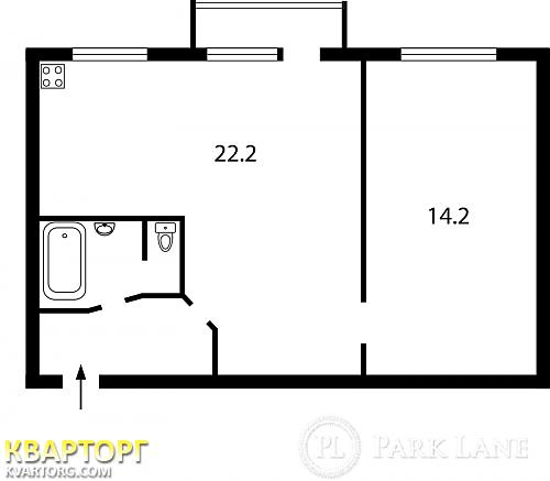 Sell 2-room apartment. Киев,  Энтузиастов — photo 2