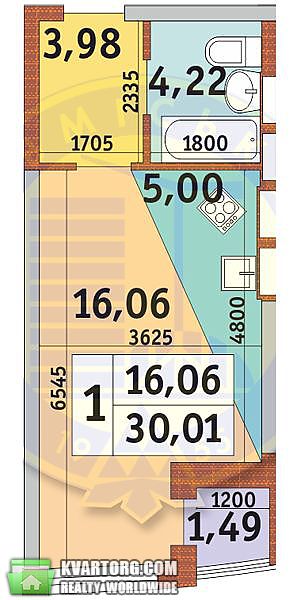 Sell 1-room apartment. Киев,  Каховская — photo 4