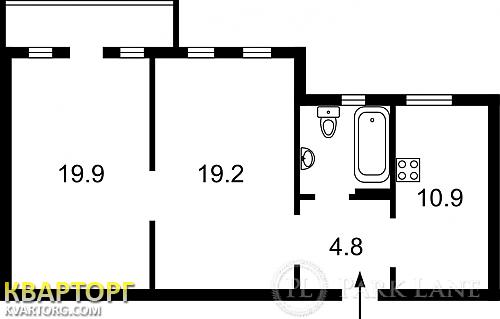 Sell 2-room apartment. Киев,  Терещенковская — photo 2