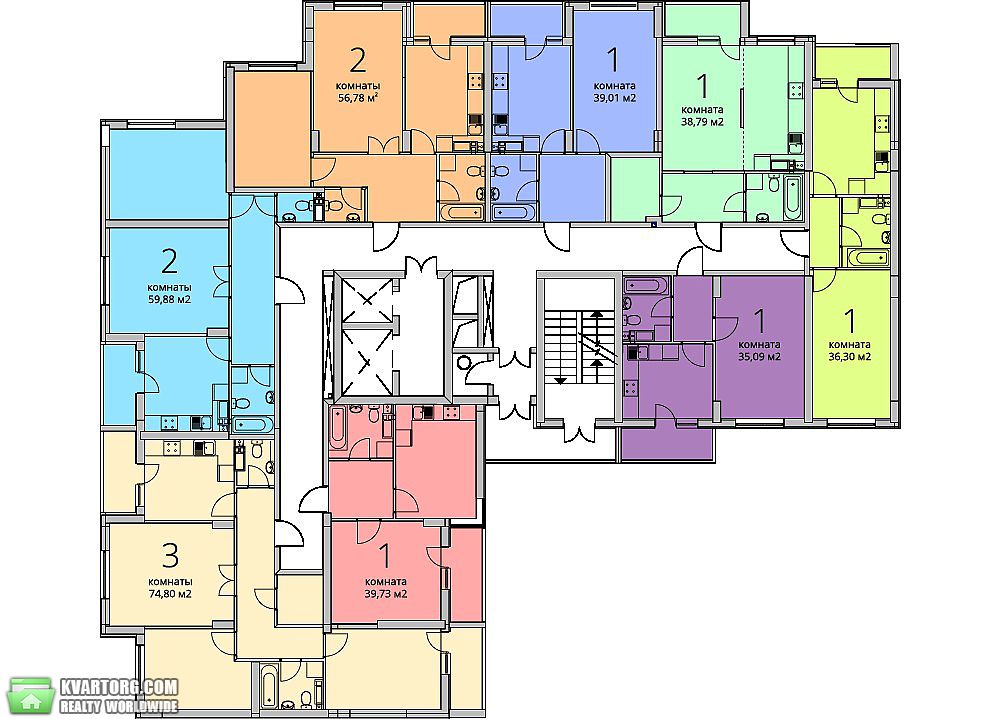 Sell 1-room apartment. Одесса, Воробьева Ак. — photo 2