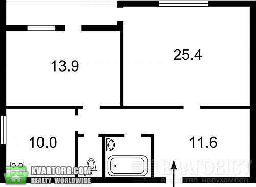 Sell 2-room apartment. Киев, Богатырская — photo 7