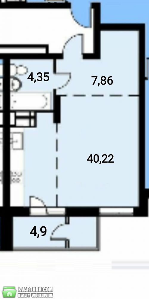 Sell 1-room apartment. Киев, пер. Балтийский — photo 4