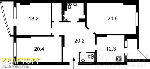 Sell 3-room apartment. Киев,  Ахматовой — photo 2