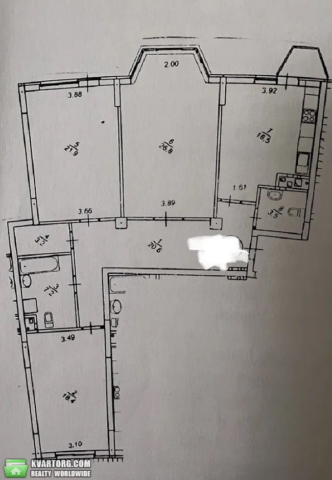 Sell 3-room apartment. Киев, Ломоносова — photo 10