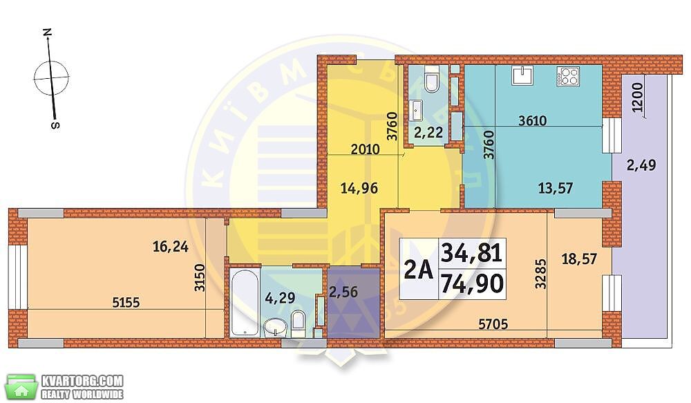 Sell 2-room apartment. Киев,  Глубочицкая — photo 2