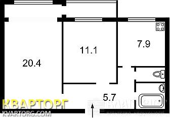 Sell 2-room apartment. Киев, Щорса — photo 3