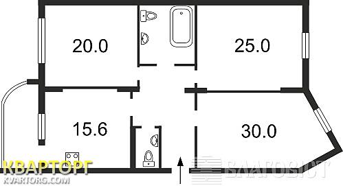 Sell 3-room apartment. Киев,  Науки пр — photo 2