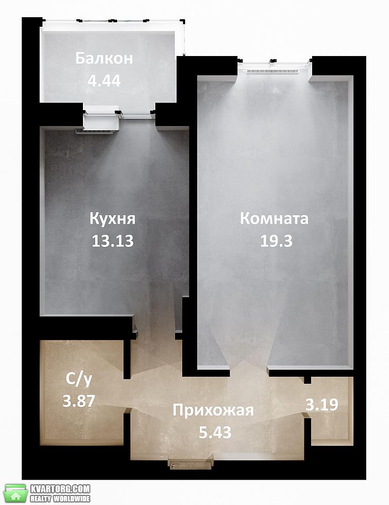 Sell 1-room apartment. Киев, Маланюка — photo 5
