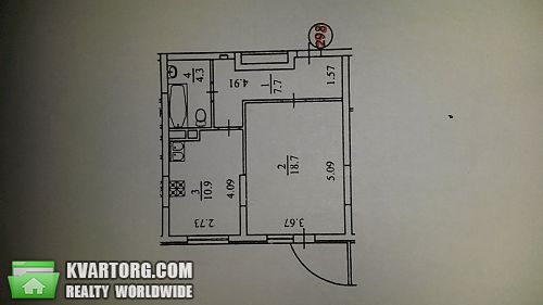 Sell 1-room apartment. Киев, Ломоносова — photo 2