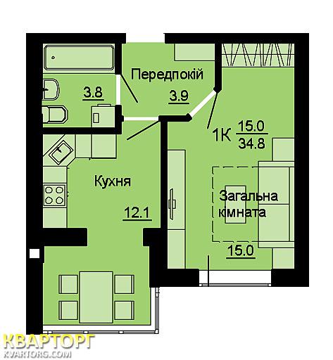 Sell 1-room apartment. Киев, Сагайдачного — photo 10