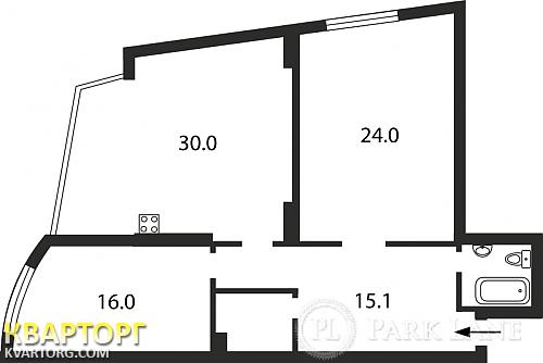 Sell 2-room apartment. Киев, Героев Сталинграда пр — photo 2