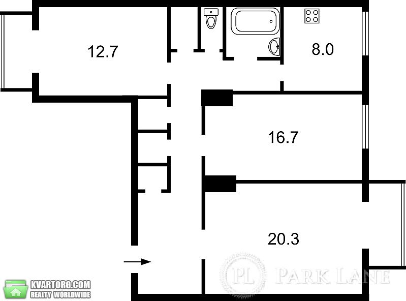 Sell 3-room apartment. Киев,  Победы пр — photo 2