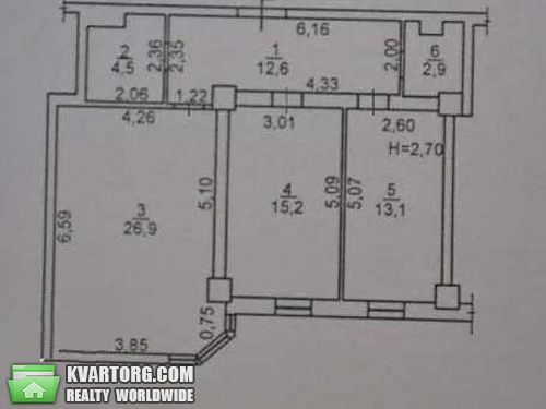 Sell 2-room apartment. Одесса, Разумовская — photo 2