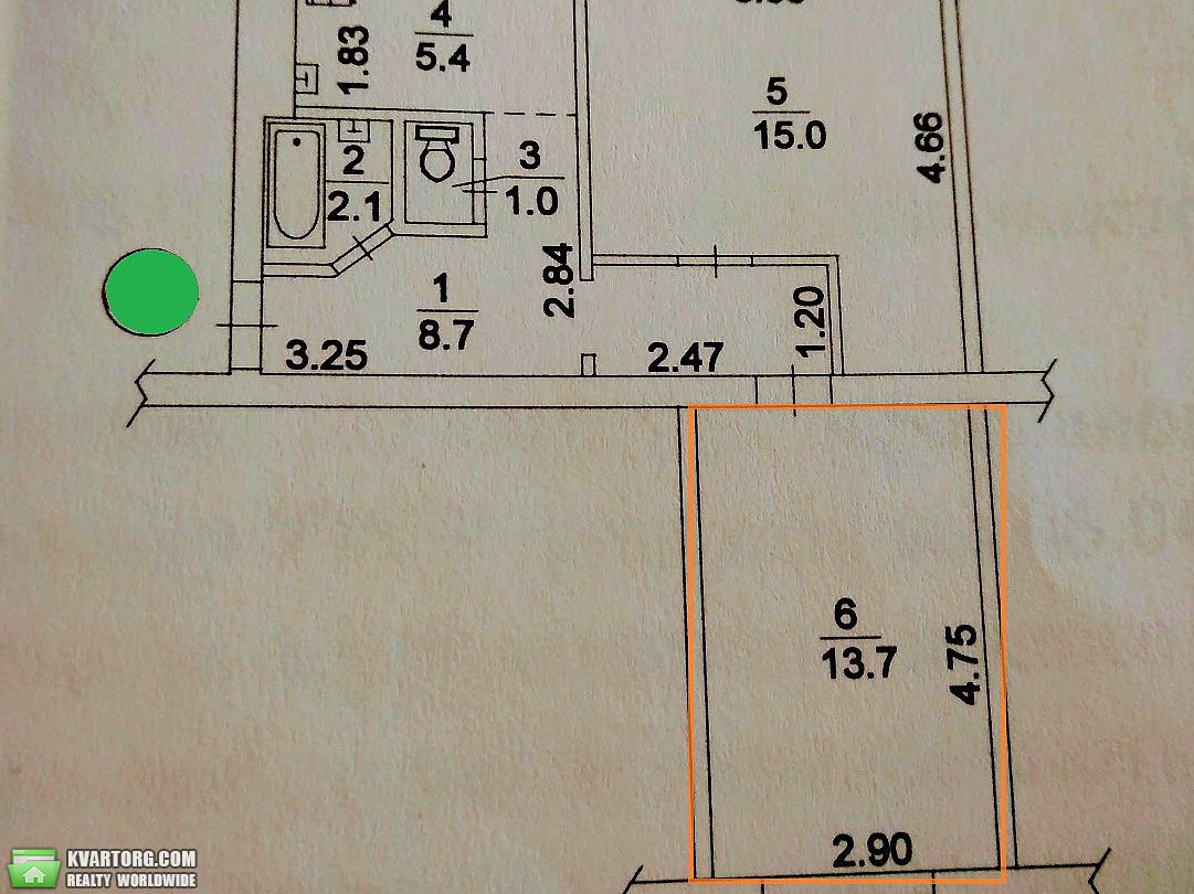 Sell 2-room apartment. Киев,  Пражская — photo 8