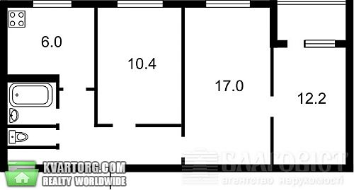 Sell 3-room apartment. Киев, Малиновского — photo 2