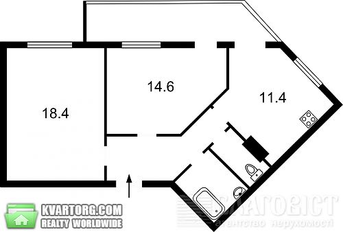 Sell 2-room apartment. Киев, Драгоманова — photo 6