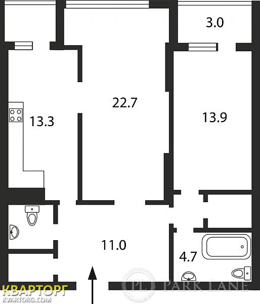 Sell 2-room apartment. Киев,  Ямская — photo 3
