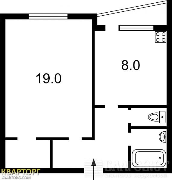 Sell 1-room apartment. Киев, Бучми — photo 2