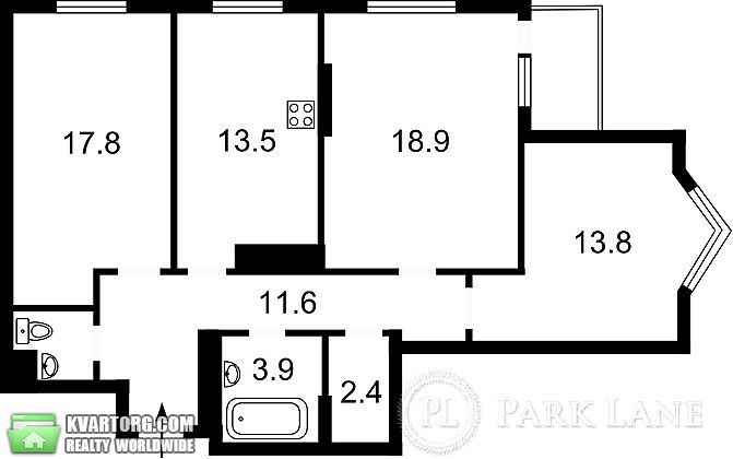 Sell 3-room apartment. Киев,  Воскресенская — photo 8