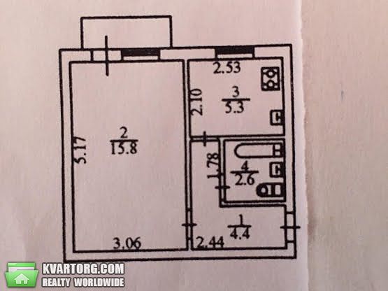 Sell 1-room apartment. Киев,  Бурмистенко — photo 7