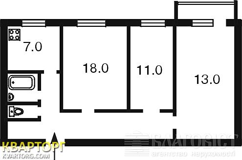 Sell 3-room apartment. Киев,  Чигорина — photo 3