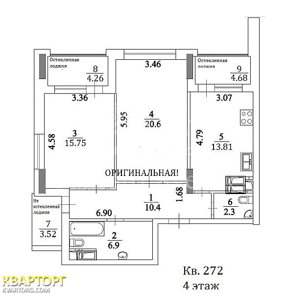 Sell 2-room apartment. Киев, Драгомирова — photo 5
