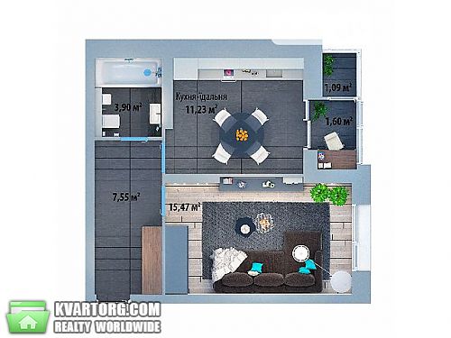 Sell 1-room apartment. Киев,  Соломенская — photo 1