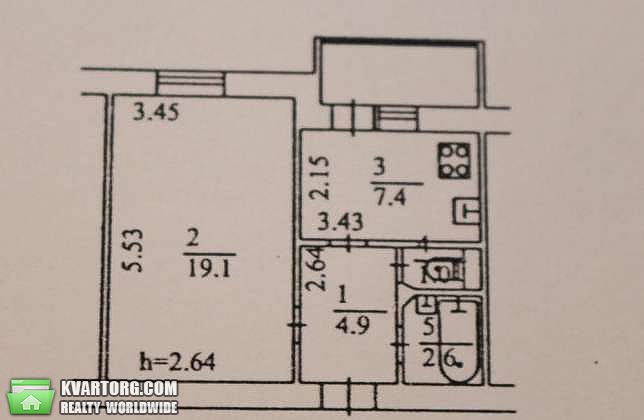 Sell 1-room apartment. Киев,  Драгоманова — photo 9