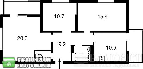 Sell 3-room apartment. Киев, Краснозвездный пр — photo 2