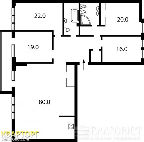 Sell 5-room apartment. Киев,  Гончара — photo 2