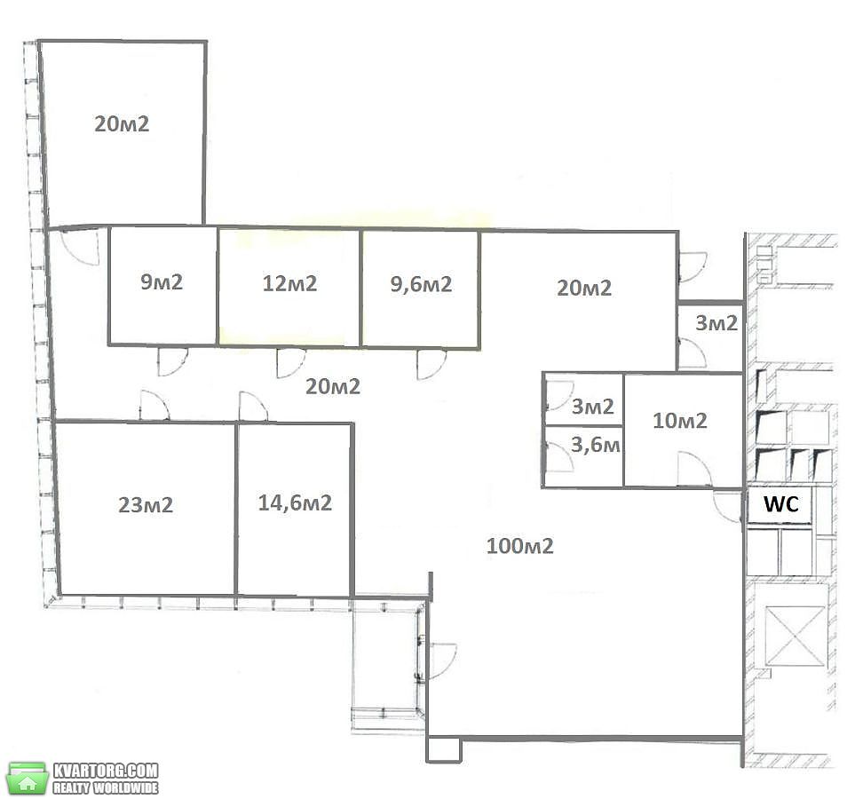 Rent out office. Киев,  Толстого — photo 9