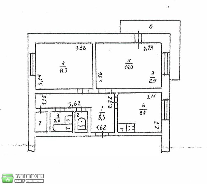 Sell 2-room apartment. Одесса, Десантный бульвар — photo 3