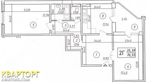 Sell 2-room apartment. Киев, Здолбуновская — photo 10