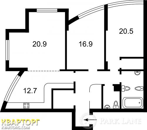 Sell 3-room apartment. Киев, Героев Сталинграда пр — photo 2