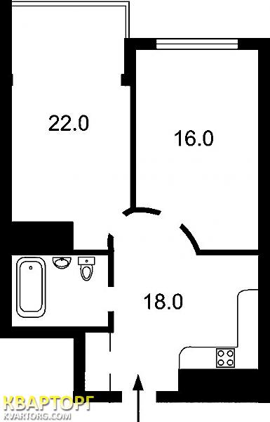 Sell 2-room apartment. Киев, Драгомирова — photo 7