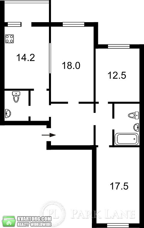 Sell 3-room apartment. Киев,  Григоренко пр — photo 5