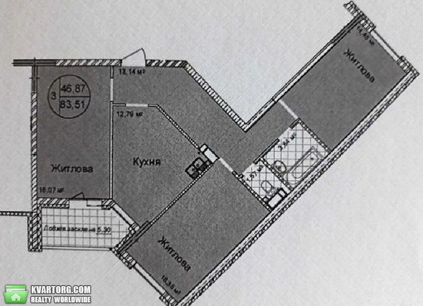 Sell 3-room apartment. Киев,  Львовская — photo 5