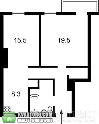 Sell 2-room apartment. Киев,  Тарасовская — photo 2