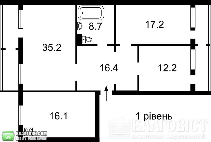 Sell 3-room apartment. Киев,  Гмыри — photo 3
