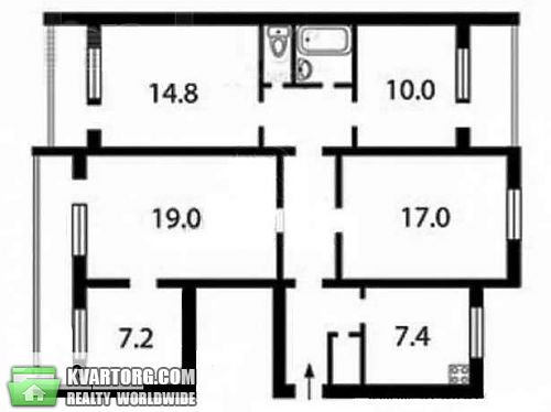 Sell 5-room apartment. Киев, Харьковское шоссе — photo 2