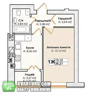 Rent out 1-room apartment. Ирпень, Остромирская — photo 4